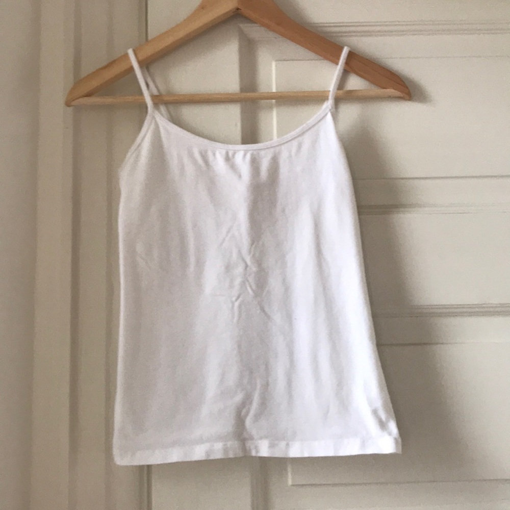 forever 21 white tank top